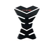 JXZQQBMD 3D Carbon-Look Motorcycle Fuel Gas Oil Cap Tank Pad Tankpad Fish Bone Stickers Protector Sticker for Kawasaki Ninja ZX-10R ZX10R