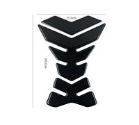 JXZQQBMD 3D Carbon-Look Motorcycle Fuel Gas Oil Cap Tank Pad Tankpad Fish Bone Stickers Protector Sticker for Kawasaki Ninja ZX-10R ZX10R