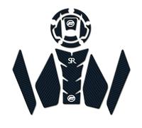 JXZQQBMD 450SR 3D Frosted Motorcycle Accessories Sticker Decal Kit Fuel Tank Pad Protector Anti slip For CFMOTO 450SR
