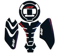JXZQQBMD Carbon Fiber Motorcycle Fuel Gas Tank Cap Sticker Pad Anti Slip Traction Decal For BMW S1000RR S1000 RR HP4 Tank Cover Protector