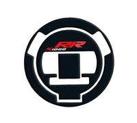 JXZQQBMD Carbon Fiber Motorcycle Fuel Gas Tank Cap Sticker Pad Anti Slip Traction Decal For BMW S1000RR S1000 RR HP4 Tank Cover Protector