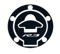 JXZQQBMD Carbon fiber special fuel tank cover pad protection sticker for R15 R25 R3 MT-25 MT-03 r15 r25 r3 mt25 mt03