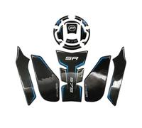 JXZQQBMD Motorcycle Accessories Sticker Fuel Tank Pads Knee Grip Protector Sets Anti-slip Decal For CFMoto 675SRR 675 SR-R 675 srr 2024