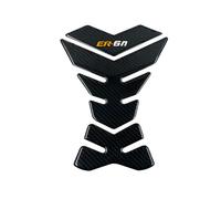 JXZQQBMD Motorcycle Stickers Tank Pad Sticker Protector Decals Case Carbon-look for Kawasaki ER6N ER-6N Tankpad