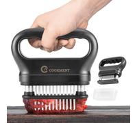 JY COOKMENT Meat Tenderizer Tool with 24 Stainless Steel Ultra Sharp Needle Blades, Kitchen Cooking Tool Best For Tenderizing, BBQ, Marinade