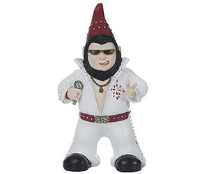 Jy.Cozy Large Singer Gnome Garden Statue Outdoor Resin Dwarf Figurine Decor Home Decoration Funny Sculpture for Patio Poch Yard Backyard Ornament Housewaiming Unique Gift