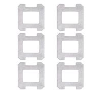 JYAILIFES Pack of 6 Accessories for Ecovacs Winbot W2 / W2 Omni Window Cleaning Robots, 6 Wipes Accessories