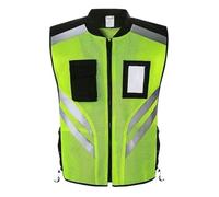 JYARZ 2pieces Cycling Reflective Vest Outdoor Motorcycle Night Safety