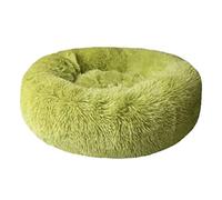 JYARZ Cat Bed Kitten Bed Pet Bed Round Dog Bed Long Plush Pet Beds Pets Puppys Mat Kennel Couch For Dogs Cats Basket Pet Cushion Cave(Diameter 70cm*Height 20cm)
