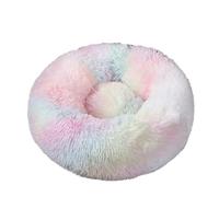 JYARZ Cat Bed Kitten Bed Puppy Beds For Medium Dogs Calming Washable Round Doggie Bed Medium Size Dog Pet Cushion Cave(F,40 * 40 * 20cm)