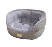 JYARZ Cat Bed Kitten Bed The Original Calming Donut Cat and Dog Bed Pet Supplies Beds For Medium Small Dogs Pet Cushion Cave(B,50 * 40cm)