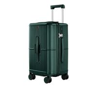 JYARZ Large-Capacity Suitcase for Studying Abroad Luggage with Trolley(Grün,20inch)