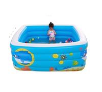 JYARZ Pools For Garden Inflatable Swimming Pool Paddling Pool Play In The Water Swim Centre Pools Outdoor Game Above Ground Inflatable Swimming Pool(140 * 180 * 75cm)