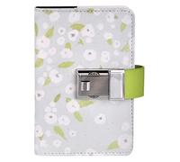 JYARZ Writing Notebook Notepad A5 Password Journal Book With Lock Diary Student South Korea Portable Pocket Creative Notebook Work Journal(B)