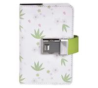 JYARZ Writing Notebook Notepad A5 Password Journal Book With Lock Diary Student South Korea Portable Pocket Creative Notebook Work Journal(A)