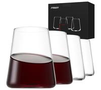 JYB&XY Stemless Wine Glass Set of 4