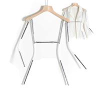 JYBNBBE Bendable Adjustable Telescopic Mannequin Hanger, Solid Wood & Metal Clothing Display for Women Tops, Vests, Waistcoats, Shop Window Photography