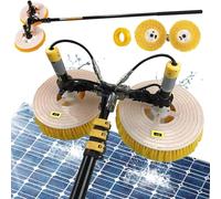JYBNBBE Efficient Solar Panel Cleaning Machine65cmDualHead Cleaner Kit & Window Robot for Photovoltaic PanelsUltimate Cleaning Solut for Maximum Energy Output,7.5M