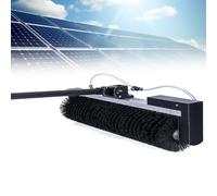 JYBNBBE Electric Solar Panel Cleaning Kit, 25ft Telescopic Water Fed Pole Brush, PV Panel Wash Machine for Office Buildings & Gardens, Efficient Solar System Maintenance,7.5m/25ft