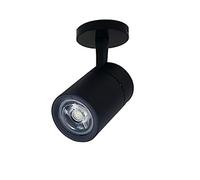 JYBNBBE Led Wall Mounted Ceilingspotlight Mounted Adjustable 12W 20 Watt 30W Warm White Bright Spotlight Nordic 360° Rotating Downlight Ceiling Spotlight Integrated, Black,Black-20W