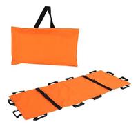 JYBNBBE Medical Stretcher, First Aid Soft Stretcher Thickened Canvas 12 Handles Soft Portable Transport Stretcher Medical Emergency Stretcher For Patient Transport For Home,Orange