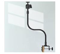 JYBNBBE Projector Stand Projector Mounting Bracket Gooseneck Projector Stand Carbon Steel Bedside Desktop Projector Stand 360 Degree Flexible Adjustment Aluminum Alloy Clip Proje,27.55In