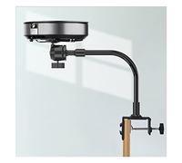 JYBNBBE Projector Stand Projector Mounting Bracket Gooseneck Projector Stand Carbon Steel Bedside Desktop Projector Stand 360 Degree Flexible Adjustment Aluminum Alloy Clip Proje,13.77In