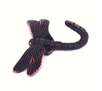 JYBNBBE Wall Mounted Coat Racks Wall Mounted Coat Hooks Creative Shape Storage Holder for Bathroom Kitchen Hanger Stick Wall Hanging Door Clothes Towel Racks Clothes Hangers,Red Patina