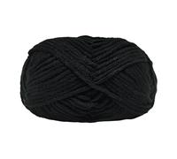 JYC CREATIVE 100 g - 120 Metres Yarn of Yarn, Crochet Yarn, Knitting Yarn, Acrylic Yarn, Work Wool, Crochet Yarn, Knitting Wool (1, Black 332)