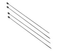 JYC CREATIVE 2 Pairs Knitting Needles 3.5mm x 35cm, Long Needles with Ergonomic Firm Grip Handle, Ideal for Knitting Projects, Suitable for Beginners and Experts (2 Pairs, 3.5mm x 35cm)