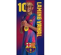 JYC CREATIVE - Highly Absorbent Beach, Pool & Gym Towel (70x140 cm - Quick-Dry Microfiber, for Barcelona Fans)