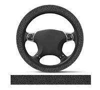 JYCardPKT Elastic Car Steering Wheel Cover, Universal 15 inch Non-Slip Breathable Neoprene Steering Wheel Protector, Car Accessories for Women Men Fit Auto, Suvs, Truck Black Leopard