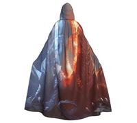 Jyckat Fire And Ice Dragons - Cosplay Robe Costume Hooded Cloak, Halloween Cosplay Costume Robe Cloak Cape