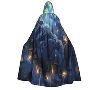 Jyckat Follow Your Dreams Sloth - Cosplay Robe Costume Hooded Cloak, Halloween Cosplay Costume Robe Cloak Cape