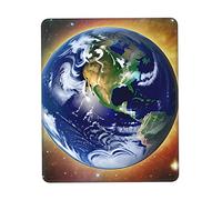 Jyckat Mouse Pad with Non-Slip Rubber Base, Cosmic Earth, Mouse Pads for Computers, Laptop, Gaming, Office & Home - 7.9 x 9.5 in