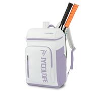 JYColofex gym duffel bag backpack wrestling bag with shoe compartment 4 kinds of back method waterproof sports walking laptop, D-light Purple, Color Sports Tennis Badminton Backpack