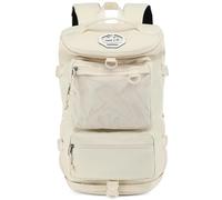 JYColofex gym duffel bag backpack wrestling bag with shoe compartment 4 kinds of back method waterproof sports walking laptop, B-sea Salt White, L, Travel