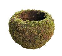 JYCRA Moss Balls Flower Pot Planter Bonsai Plant Holder Bird Nest for DIY Gardening Home Table Decoration(#2)