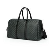 JYDMS Men’s Black Traveling Bag Large Capacity Business Travel Luggage Classic Full Body Printed Handbag Shoulder