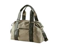JYDMS Men's Canvas Tote Travel Bag Large Capacity Luggage Shoulder Crossbody Bag Sport Gym Fitness Duffels Short Trip Bags