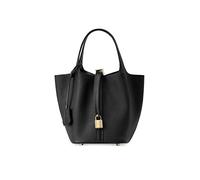 JYDQBAIS Ladies Handbag Female Bucket Bag Vegetable Basket Shoulder Bag Travel Bag Luggage Bag Commuter Bag Student Bag, Black