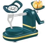 JYEVERC Home Essentials Multi-Fruit Peeler 2.0, Apple Corer Cutter & Peeling Machine, Vegetable Fruit Peeler Machine Kitchen Peeling Tool, Express Peelers, pear Potato Slice Movement