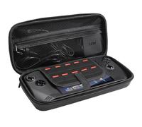 JYGamhanbil Travel Carrying Case Bag for MSI Claw A1M 7" 2024 PC Gaming Handheld Console,EVA Hard Shell Cover with Card Slot & Mesh Pocket for MSI Claw A1M Handheld Power Cord,Accessories(Black)