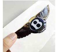 JYHBAQWN Car Emblem for Bentley Arnage Bentayga Continental Flying Spur Mulsanne, Front and Rear Emblems Logo Sticker Badge, Car Body Tuning Styling Accessories,normal-B