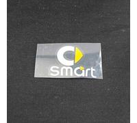 JYHBAQWN Car Emblem Sticker for Smart Fortwo 451 453 Forfour 450 452 454, Car Badge Logo Body Emblem Badge Sticker, Badge Decoration Sticker Car Accessories