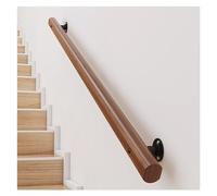 JYHHCYS 3m 3.6meters 4.2m 1.8m 1.5m 1.6m, Wooden Stairs Hand Railings Stair Banister Handrails, Heavy Duty Non Slip Grab Bar Stairway Support Rods For Attic/Basement/Garage (Size : 3m(9.8ft))