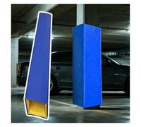 JYHHCYS 6ft Tall Garage Pole Padding Wrap Around, Customizable Basement Pole Wrap Column Cover Decorative, All Weather Protective Pads for Basketball Hoop/Awning Poles(Blue,8x8cm/3.1x3.1in)