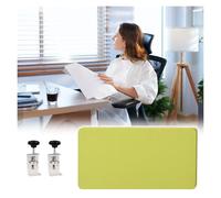JYHHCYS Acoustic Felt Under Desk Privacy Panel for Office Desk, Custom Modesty Shield for Workspace Privacy & Cable Concealment, Easy Installation(A HxL,16''x36'')