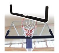 JYHHCYS Backboard Safety Padding, Cushioning Padding for 180cm Basketball Backboard, Edge Guard for Community Courts/Training Gyms/Playgrounds, Shock-Absorbing & Weather-Proof(Black)