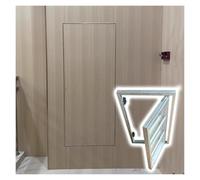 JYHHCYS Invisible Tile Access Panel Door, Plumbing Service Hidden Door with Latch Push-to-Open Mechanism, Aluminium Seamless Tile Wall Cover Plate(19x41in)